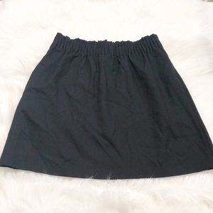 J. Crew Wool Sidewalk Skirt Black 4